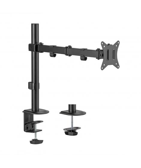 Aisens Soporte de Mesa ECO Giratorio e Inclinable para Monitor/TV 9kg (3 Pivotes - 1 Brazo) de 17-32 - Color Negro