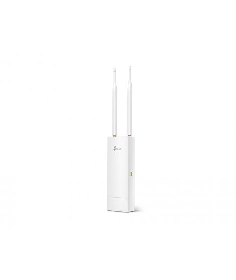 TP-Link Punto de Acceso para Exterior Inalambrico N a 300Mbps - Tecnologia MIMO 2x2 - Soporta PoE Pasivo - 2 Antenas Externas