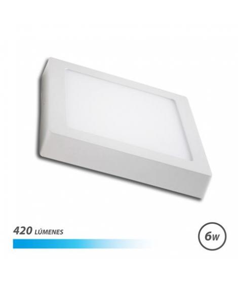 Elbat Downlight Cuadrado Sobre Pared LED 6W Luz Fria