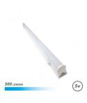 Elbat Tubo LED T5 5W 500LM 30cm Luz Fria con Interruptor