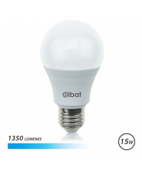 Elbat Bombilla LED A60 15W E27 1350lm - 6500K Luz Fria