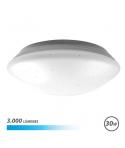 Elbat Serie Saturno Aplique Redondo de Techo LED 30W 3000lm - 6500K Luz Fria - Diametro 28cm