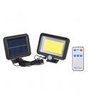 Elbat Foco Solar + Mando - 1000LM - Luz Fria 6500K - Sensor de Movimiento - Bateria 1200mah