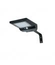 Elbat Foco Led Solar 4W - 400LM - Luz Fria 6000K - Sensor de Movimiento - Panel Solar 2.3W - Para Pared o Poste