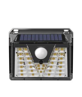 Elbat Aplique Led Solar - 150LM - Luz Fria 6500K - Sensor de Movimiento - Bateria 1200mAh