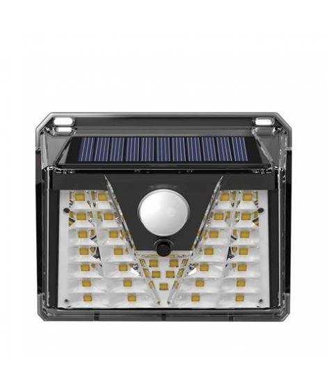 Elbat Aplique Led Solar - 150LM - Luz Fria 6500K - Sensor de Movimiento - Bateria 1200mAh