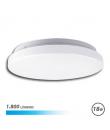 Elbat Aplique Redondo de Techo LED 18W 1800lm - 6500K Luz Fria - Diametro 30cm