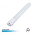 Elbat Tubo LED Cristal 18W 120cm Luz Fria