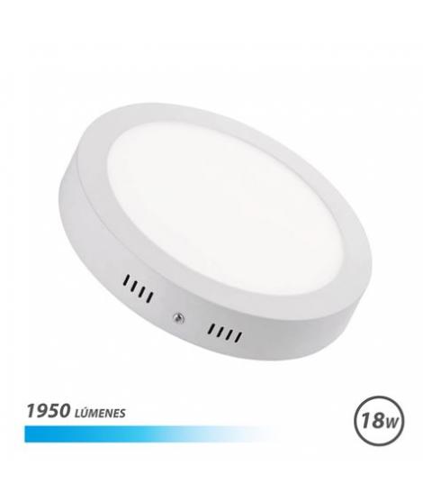 Elbat Downlight de Pared LED 18W 1950lm - Forma Circular 225mm - 6500K Luz Fria