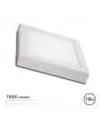 Elbat Downlight de Pared LED 18W 1950lm - Forma Cuadrada 225mm - 4000K Luz Blanca