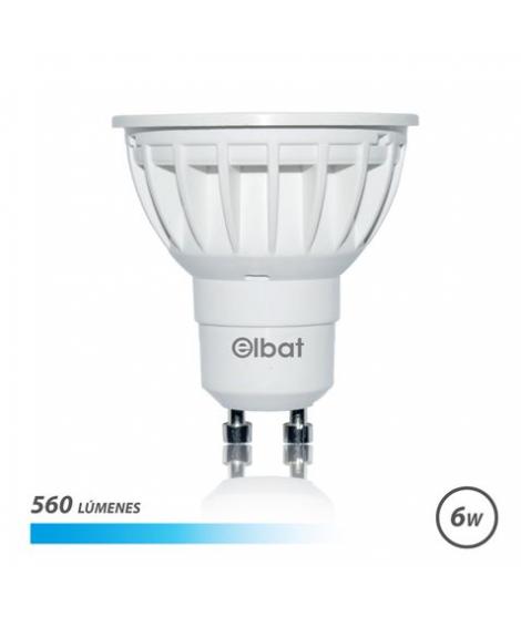 Elbat Bombilla LED GU10 6W 560lm - 6500K Luz Fria