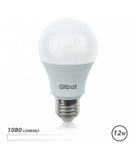 Elbat Bombilla LED A60 - 12W - 1080lm - E27 - Luz Blanca