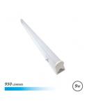 Elbat Tubo LED T5 - 9W - 950lm - 60cm - Luz Fria con Interruptor