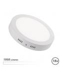 Elbat Downlight Circular Sobre Pared LED - 18W - 1950lm - Luz Blanca