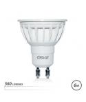 Elbat Bombilla LED GU10 6W 560LM Luz Blanca - Ahorro Energetico - Larga Duracion - Facil Instalacion - Color Blanco