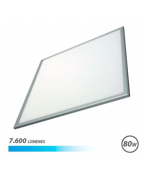 Elbat Panel LED 60x60 80W 7600LM - Luz Fria - Ahorro de Energia - Larga Vida Util - Facil Instalacion - Color Blanco