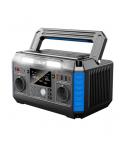 Elbat Generador de Energia Portatil - 600W - Bateria de Litio - Display LED - Carga Solar - Accesorios Incluidos - Puertos de Sa