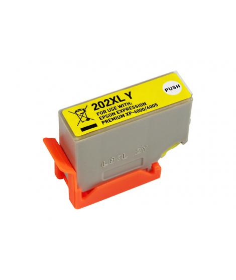 Epson 202XL Amarillo Cartucho de Tinta Generico - Reemplaza C13T02H44010/C13T02F44010