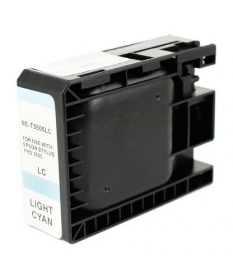 Epson T5805 Cyan Light Cartucho de Tinta Pigmentada Generico - Reemplaza C13T580500