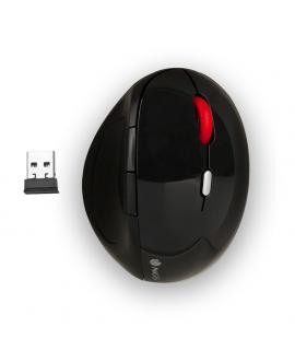 NGS EvoErgo Raton Ergonomico Inalambrico USB 2400dpi - 5 Botones - Uso Diestro - Color Negro
