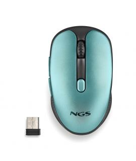 NGS Evo Rust Ice Raton Inalambrico USB 1600dpi - 5 Botones - Recargable - Uso Diestro
