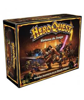 Hero Quest Basico + Expansion Juego de Tablero - Tematica Fantasia - De 2 a 5 Jugadores - A partir de 14 Años - Duracion 60min. 