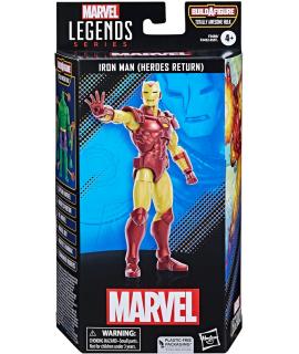 Hasbro Marvel Legens Iron Man (Heroes Return) - Figura de Coleccion - Altura 15cm aprox.