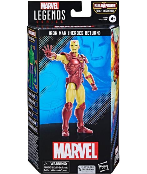 Hasbro Marvel Legens Iron Man (Heroes Return) - Figura de Coleccion - Altura 15cm aprox.