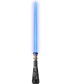 Hasbro Disney Star Wars The Black Series Replica Obi-Wan Kenobi Sable de Luz Force FX Elite - Escala 1:1 - Efectos de Luces y So
