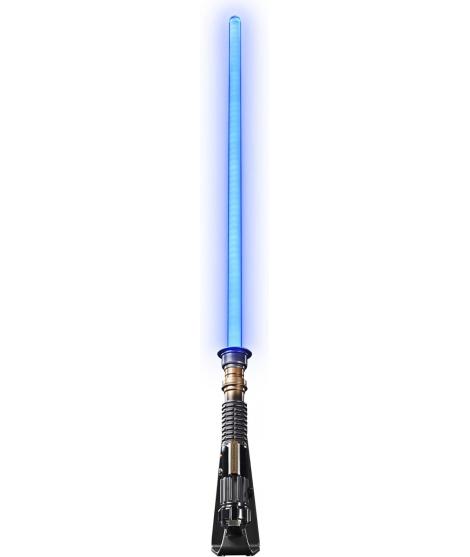 Hasbro Disney Star Wars The Black Series Replica Obi-Wan Kenobi Sable de Luz Force FX Elite - Escala 1:1 - Efectos de Luces y So