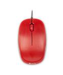 NGS Flame Raton USB 1000dpi - 3 Botones - Uso Ambidiestro - Color Rojo