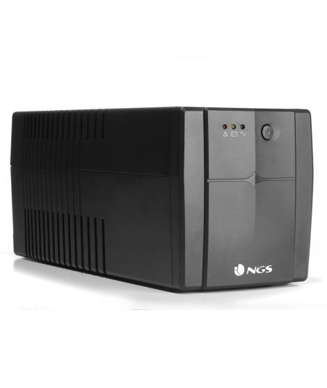 NGS Fortress 1500 V2 SAI 1200VA UPS 720W - Tecnologia Off Line - Funcion AVR - 4x Schukos - Proteccion Sobrecargas y Cortocircui