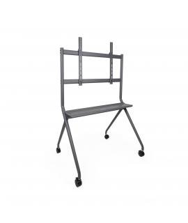 Tooq Soporte Suelo Ruedas Pantallas "Istand" 50"-86" - Color Gris