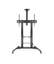 Tooq Soporte Suelo Ruedas Regulable 60-100 - Color Negro