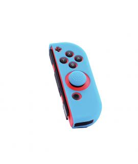 FR-TEC Funda Protectora Silicona Joycon Skin + Grip Derecho - Grip para Mayor Agarre - Proteccion contra Rayaduras - Mejora y Pe