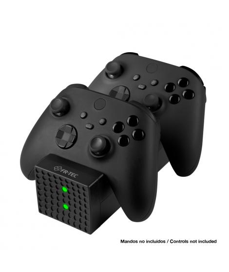 FR-TEC Estacion de Carga Dual Charging Station Compatible con Xbox Series X/S y Xbox One - Diseño Elegante - Funcionamiento Senc