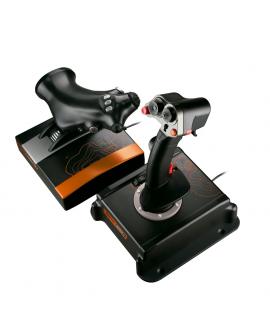 FR-TEC Palanca y Acelerador Raptor Mach1 Hotas Compatible con PC - Joystick y Acelerador - Control de Velocidad - Configuracion 