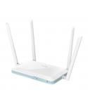 D-Link Eagle Pro AI N300 WiFi Smart Router - Hasta 300Mbps - 4 Puertos LAN 10/100Mbps y 1 Puerto WAN 10/100Mbps - 4 Antenas Exte