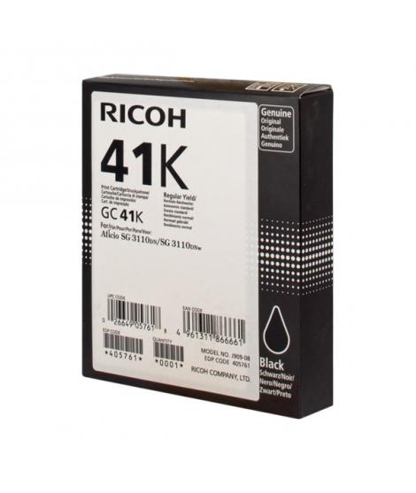 Ricoh GC41 Negro Cartucho de Gel Original - 405761