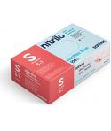 Santex Nitriflex Blue Pack de 100 Guantes de Nitrilo para Examen Talla S - 3.5 gramos - Sin Polvo - Libre de Latex - No Esterile
