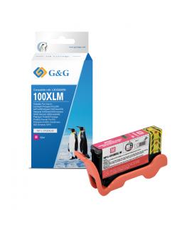 G&G Lexmark 100XL Magenta Cartucho de Tinta Generico - Reemplaza 14N1070E/14N1094E/14N0901E/14N0921E