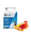 G&G Canon CLI521 Amarillo Cartucho de Tinta Generico - Reemplaza 2936B001