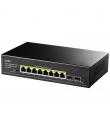 Cudy GS1008PS2 Switch Gigabit PoE+ de 8 Puertos con 2 Ranuras Gigabit SFP