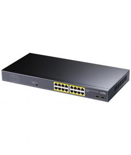 Cudy GS1020PS2 Switch Gigabit PoE+ de 16 Puertos con 2 Puertos Gigabit SFP