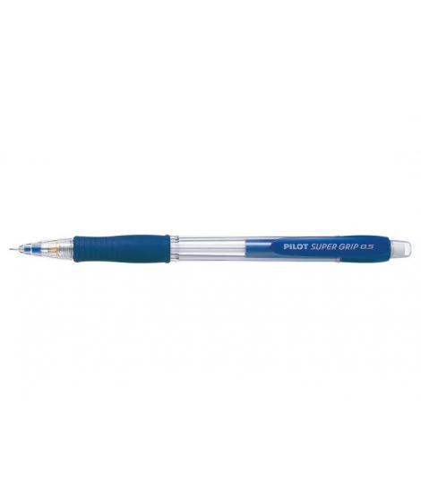 Pilot Portaminas SuperGrip H185 - Trazo 0.5mm - Mina HB - Cuerpo Azul