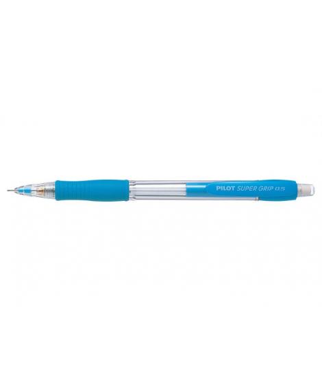 Pilot Portaminas SuperGrip H185 - Trazo 0.5mm - Mina HB - Cuerpo Azul Claro