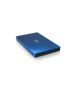 3Go Carcasa Externa HD 2.5" SATA-USB - Color Azul