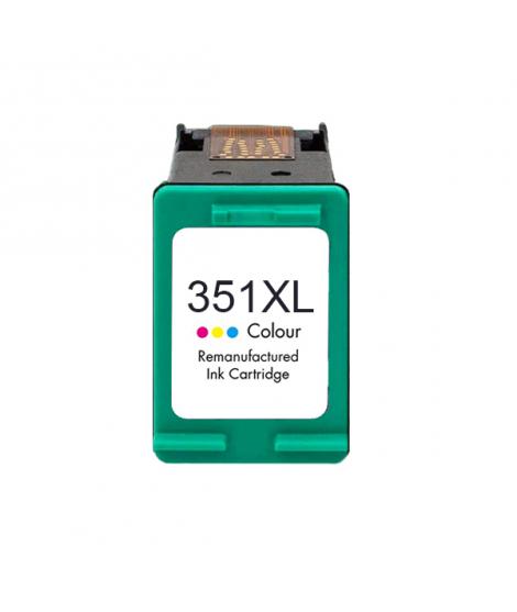 HP 351XL Color Cartucho de Tinta Remanufacturado - Reemplaza CB338EECB337EE