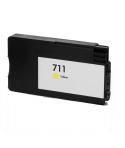 HP 711 Amarillo Cartucho de Tinta Generico - Reemplaza CZ132A