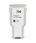 Generico HP 730 Gris Cartucho de Tinta - Reemplaza P2V72A/P2V66A